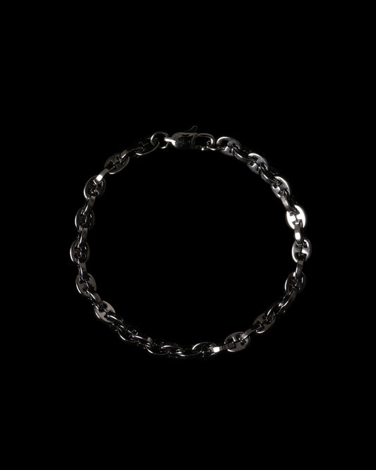 Classic silver chain bracelet