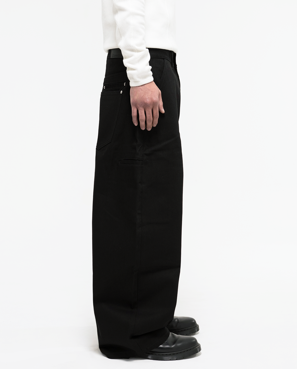 Raw Stacked Loose Fit Jeans – A$APMODE