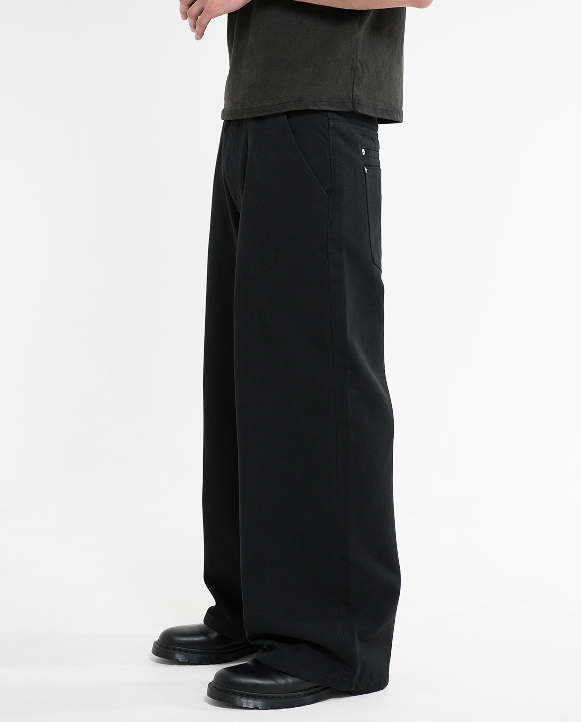 パンツ asapmode wide leg pants Stacked Canvas Wide-Leg Pants | 10/24(fri) 20:00 Restock – A