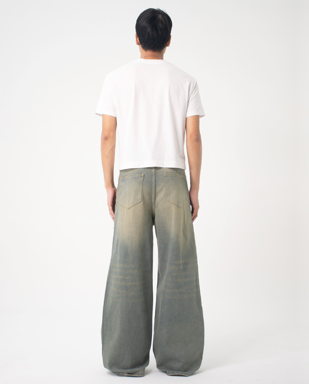 Washed Loose Baggy Jeans – A$APMODE Washed Loose Baggy Jeans – A$APMODE