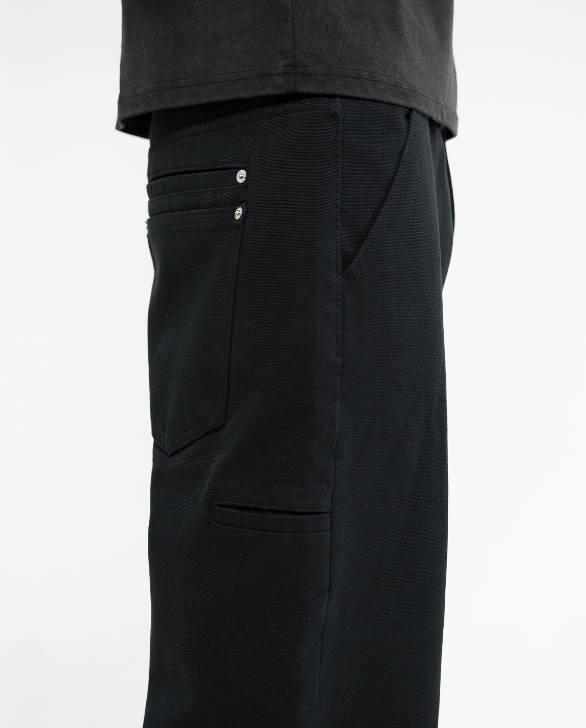 Stacked Canvas Wide-Leg Pants – A$APMODE Stacked Canvas Wide-Leg Pants – A$APMODE