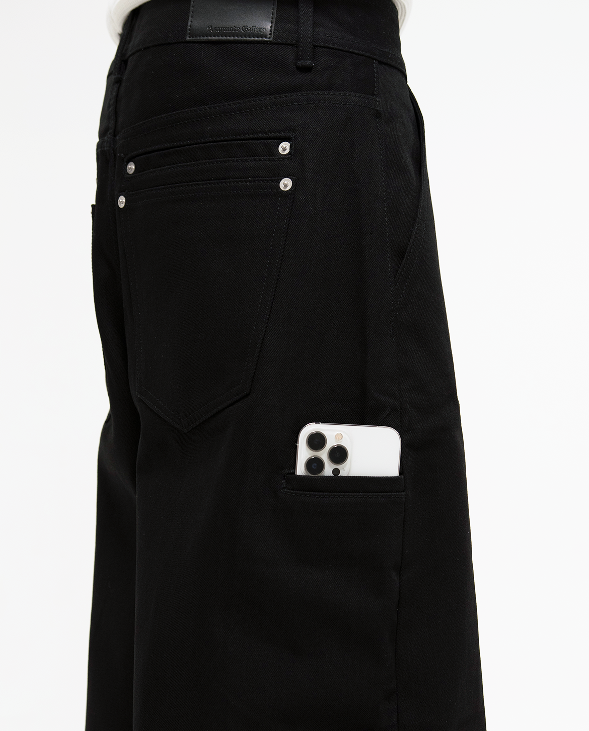 Raw Stacked Loose Fit Jeans – A$APMODE Raw Stacked Loose Fit Jeans – A$APMODE