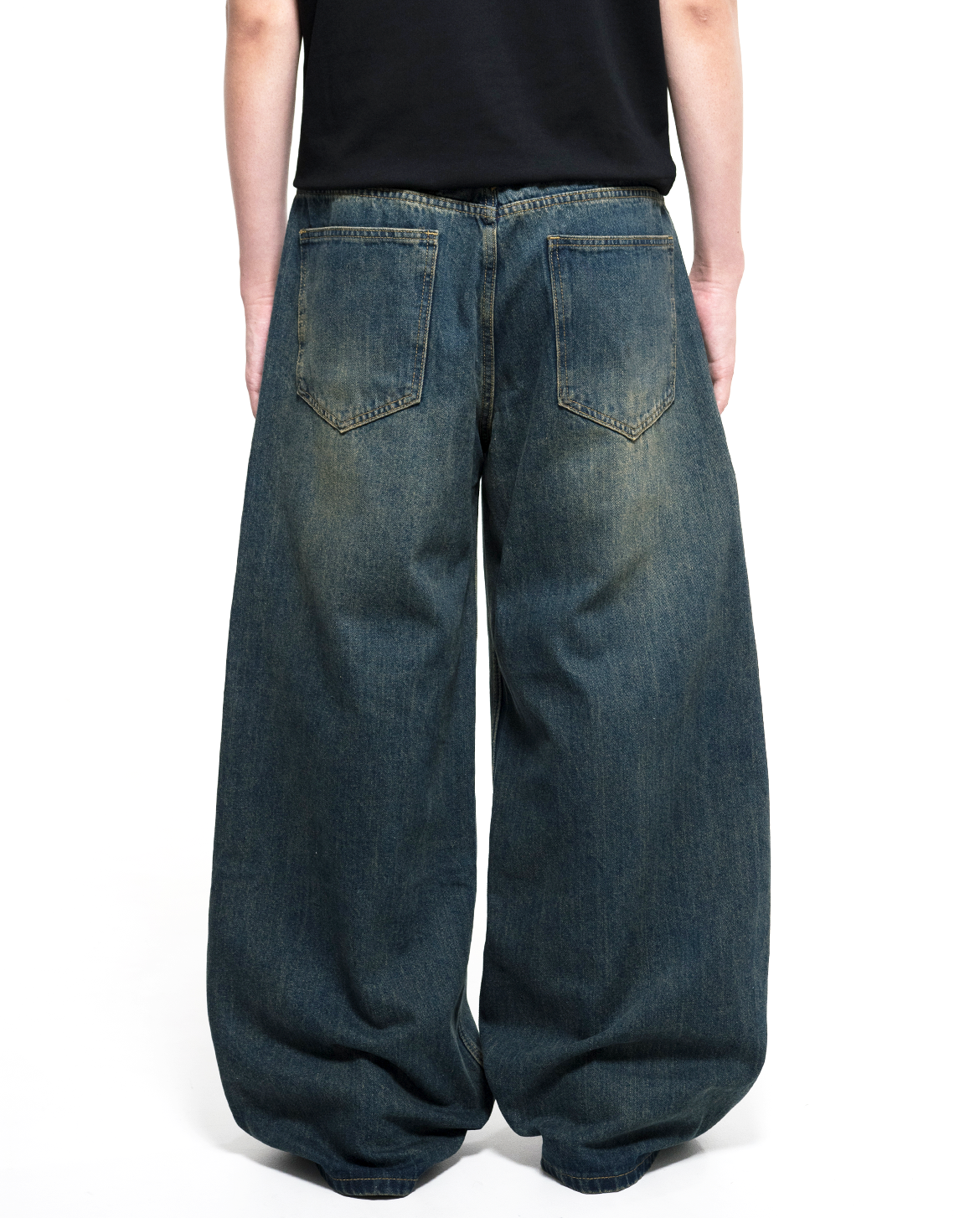 にしくんAsapmode Creased Washed WideDenim A$APMODE