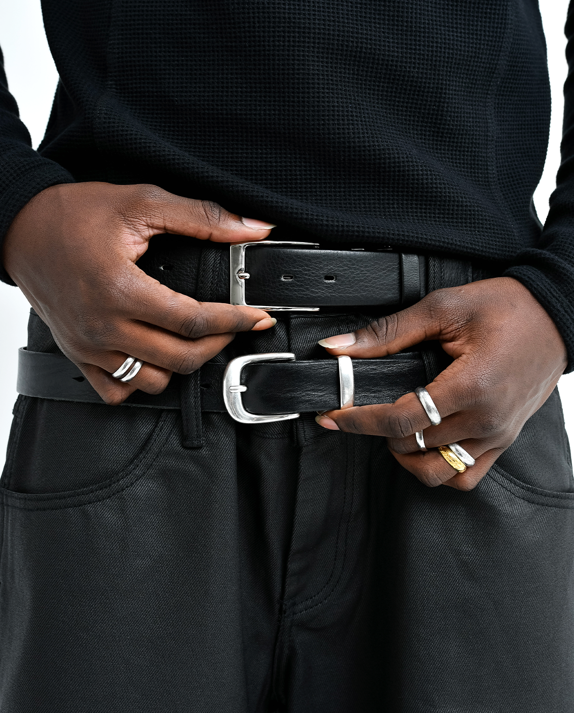 Waxed Stacked Pants – A$APMODE Waxed Stacked Pants – A$APMODE