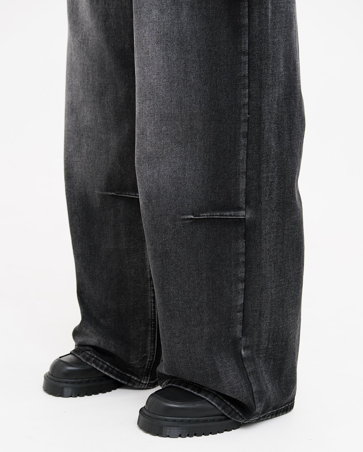 Washed Black Super Baggy Jeans – A$APMODE