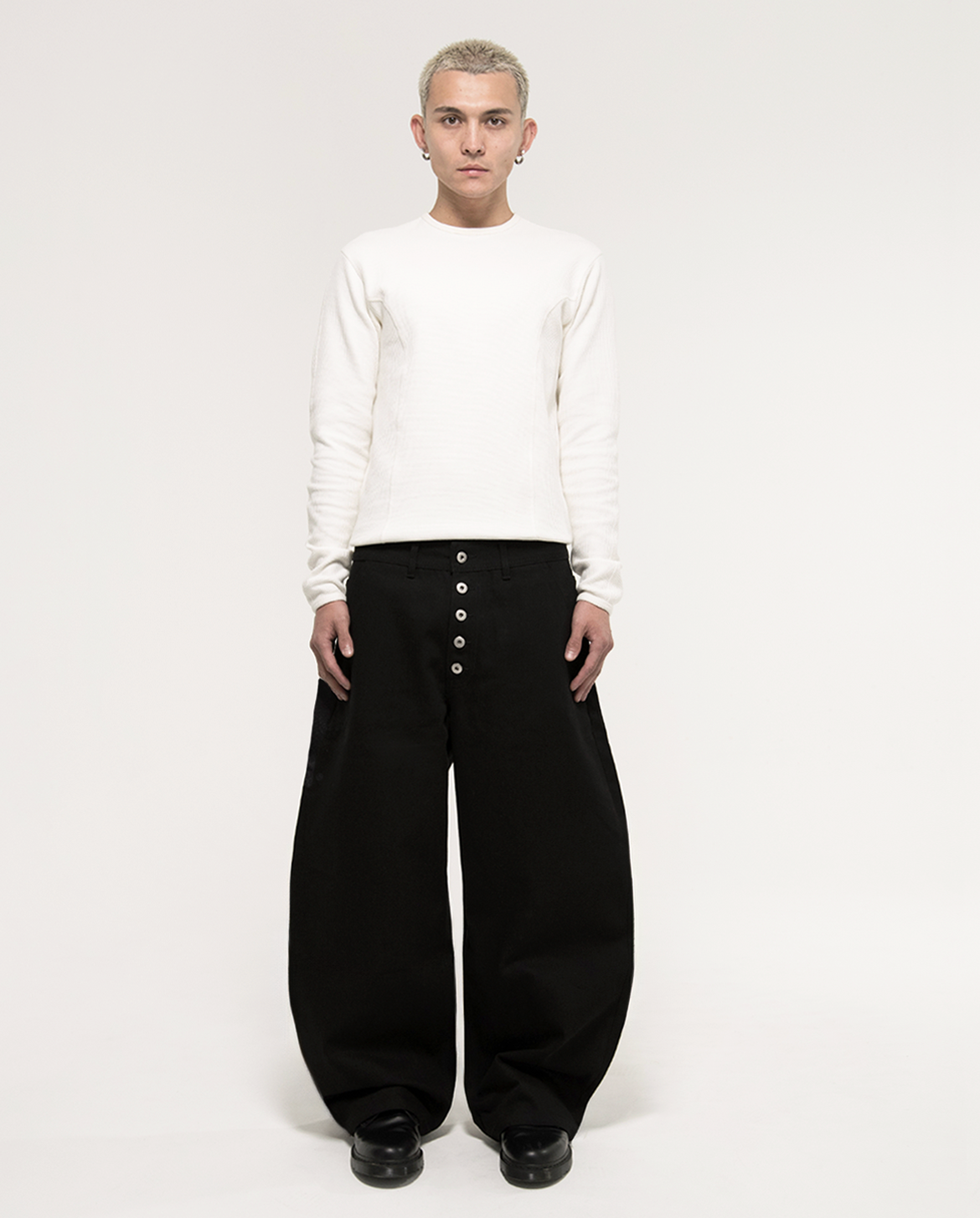 Asapmode Stacked Canvas Wide-Leg Pants パンツ Asapmode Stacked