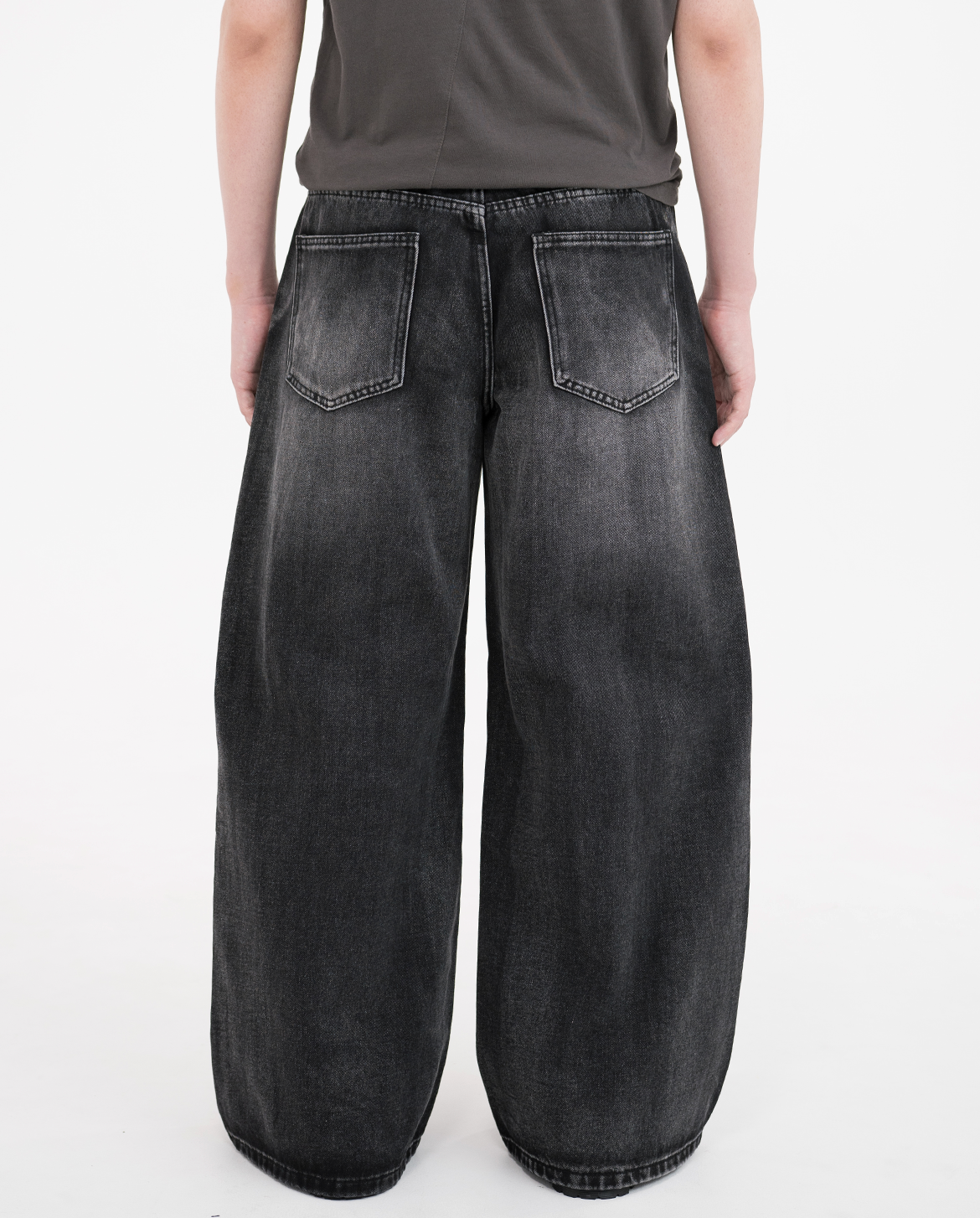 パンツ asapmode Washed Black Super Baggy Jeans Washed Black Super Baggy Jeans – A$APMODE