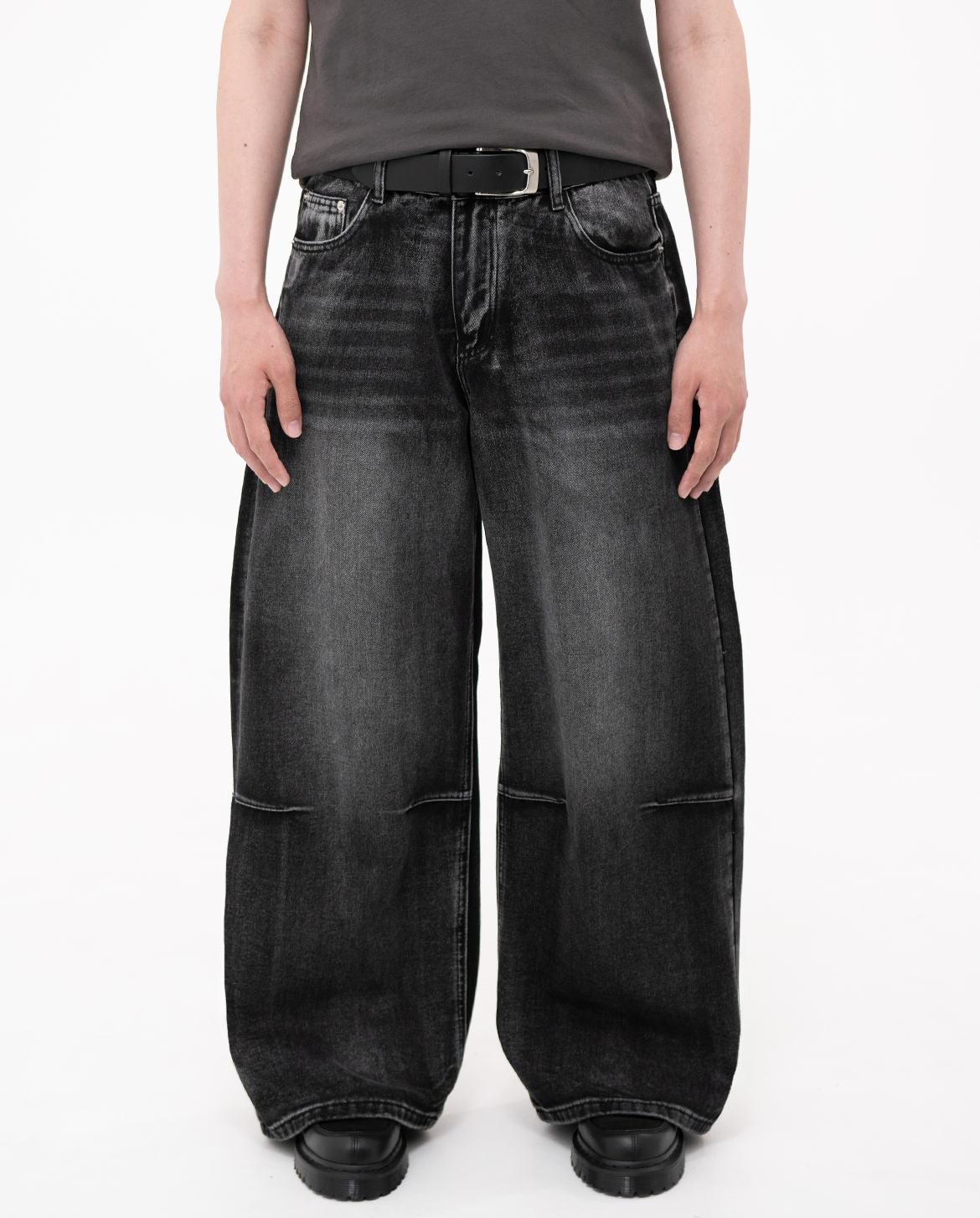 asapmode Stacked Canvas Wide-LegPants完売品 asapmode Stacked