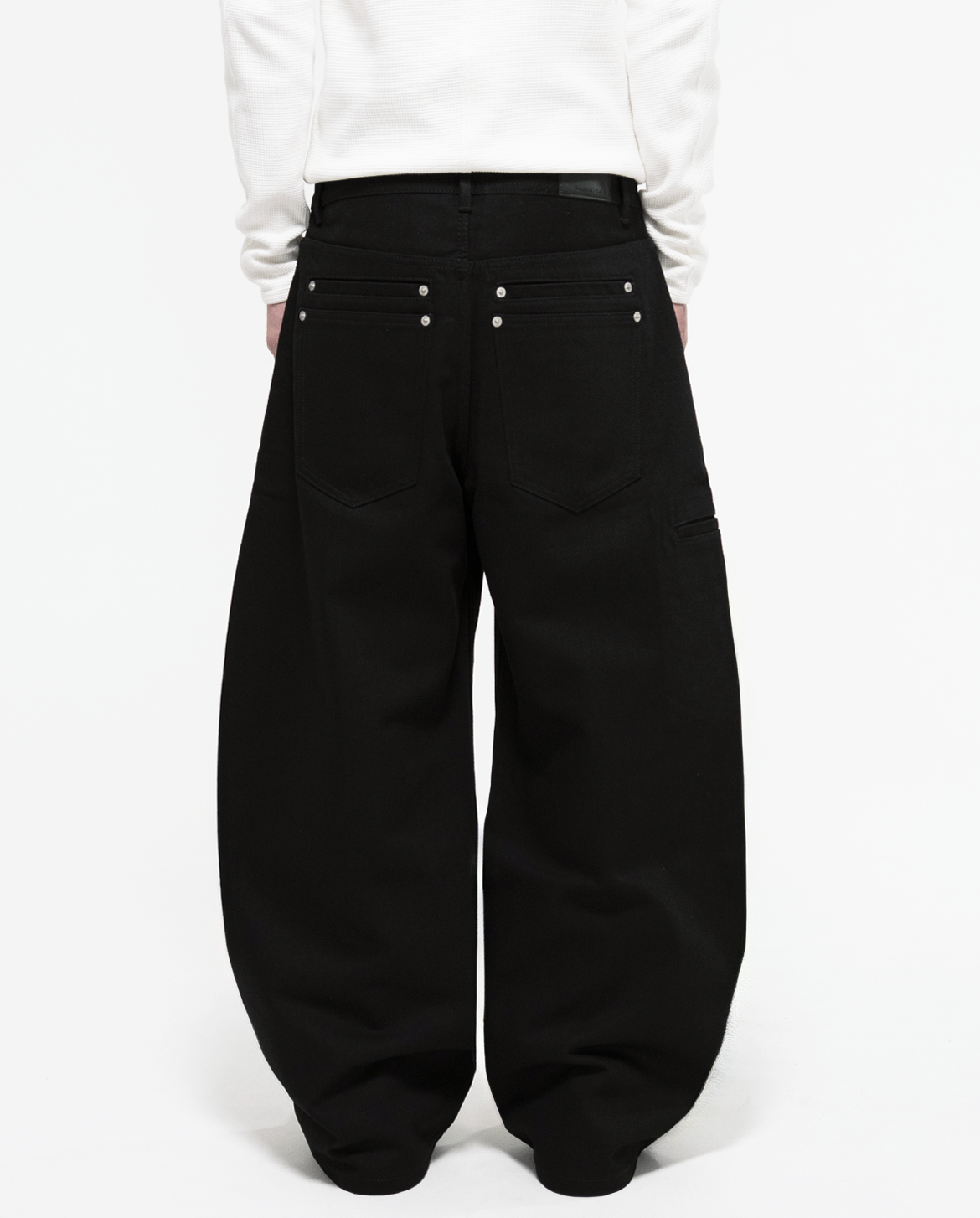 Raw Stacked Loose Fit Jeans – A$APMODE Raw Stacked Loose Fit Jeans – A$APMODE