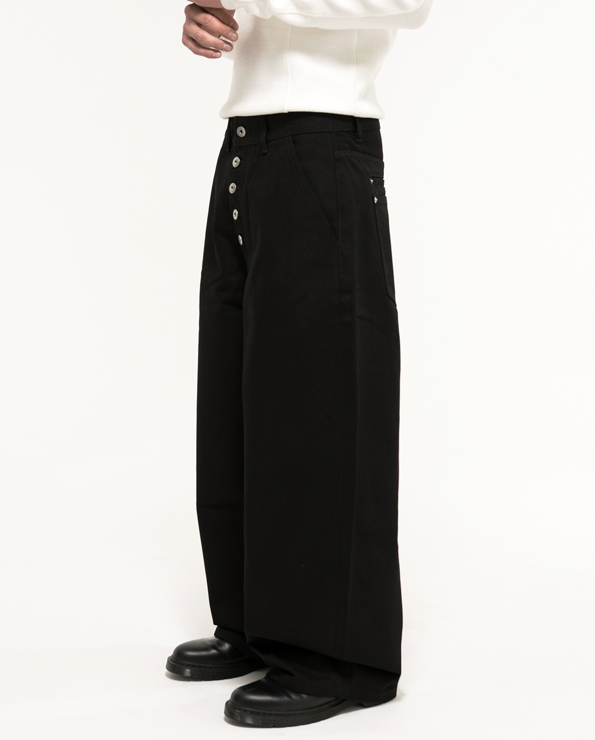パンツ Asapmode Stacked Canvas Wide-Leg Pants Stacked Canvas Wide-Leg Pants | 11/14(fri) 20:00 Restock – A
