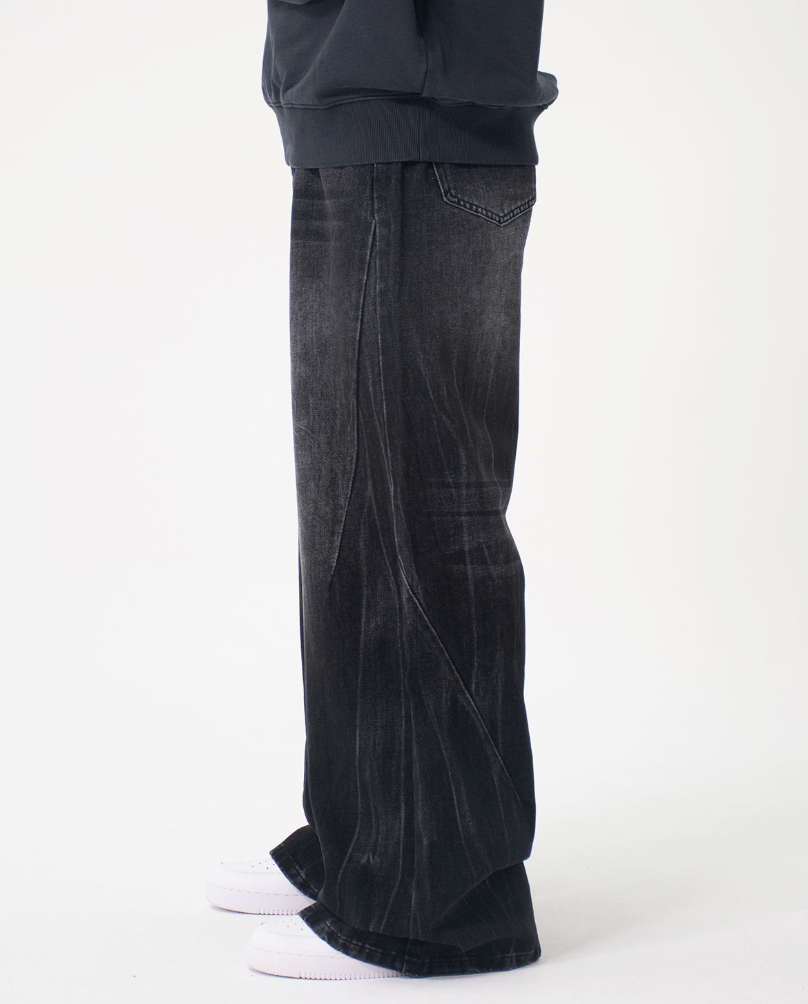 asapmode BLACK JEANS Washed Black Super Baggy Jeans – A$APMODE asapmode BLACK JEANS Washed Black Super Baggy Jeans – A$APMODE